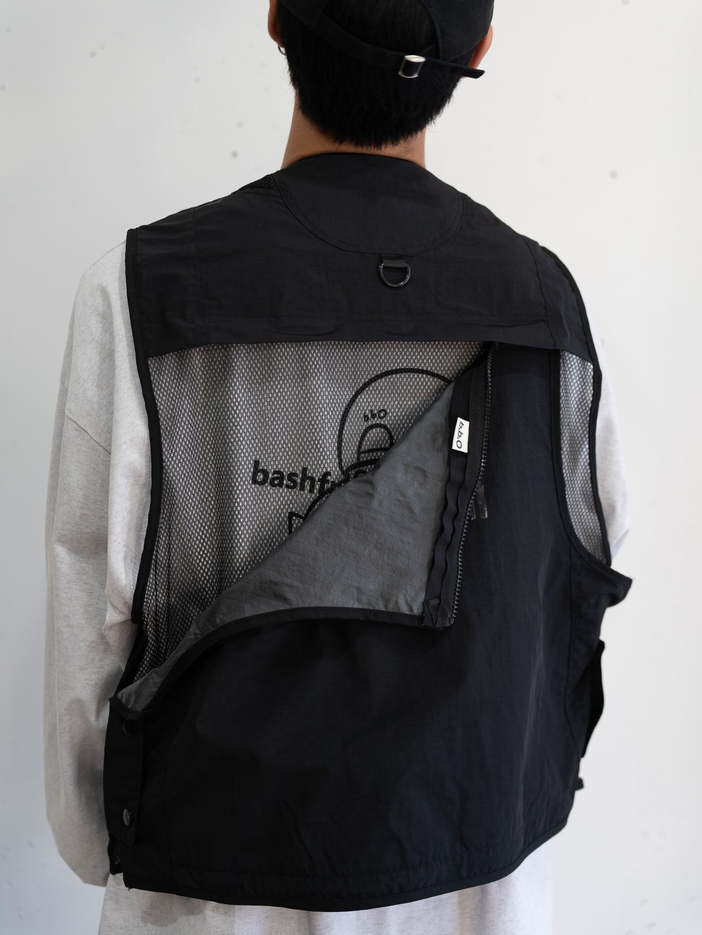 【bbO】ユーティリティマルチポケットナイロンベスト