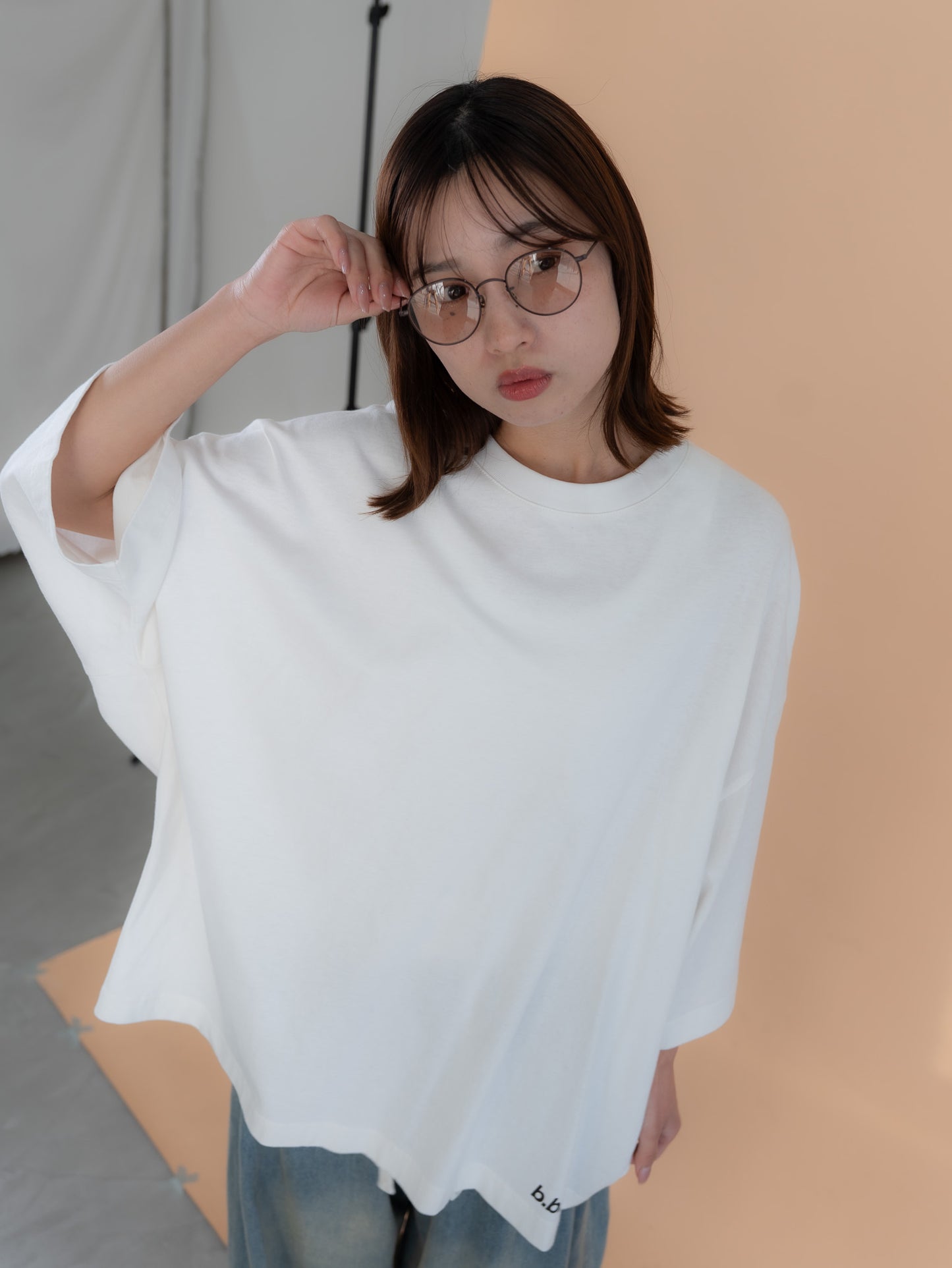 【bbO】バックロゴボリュームT