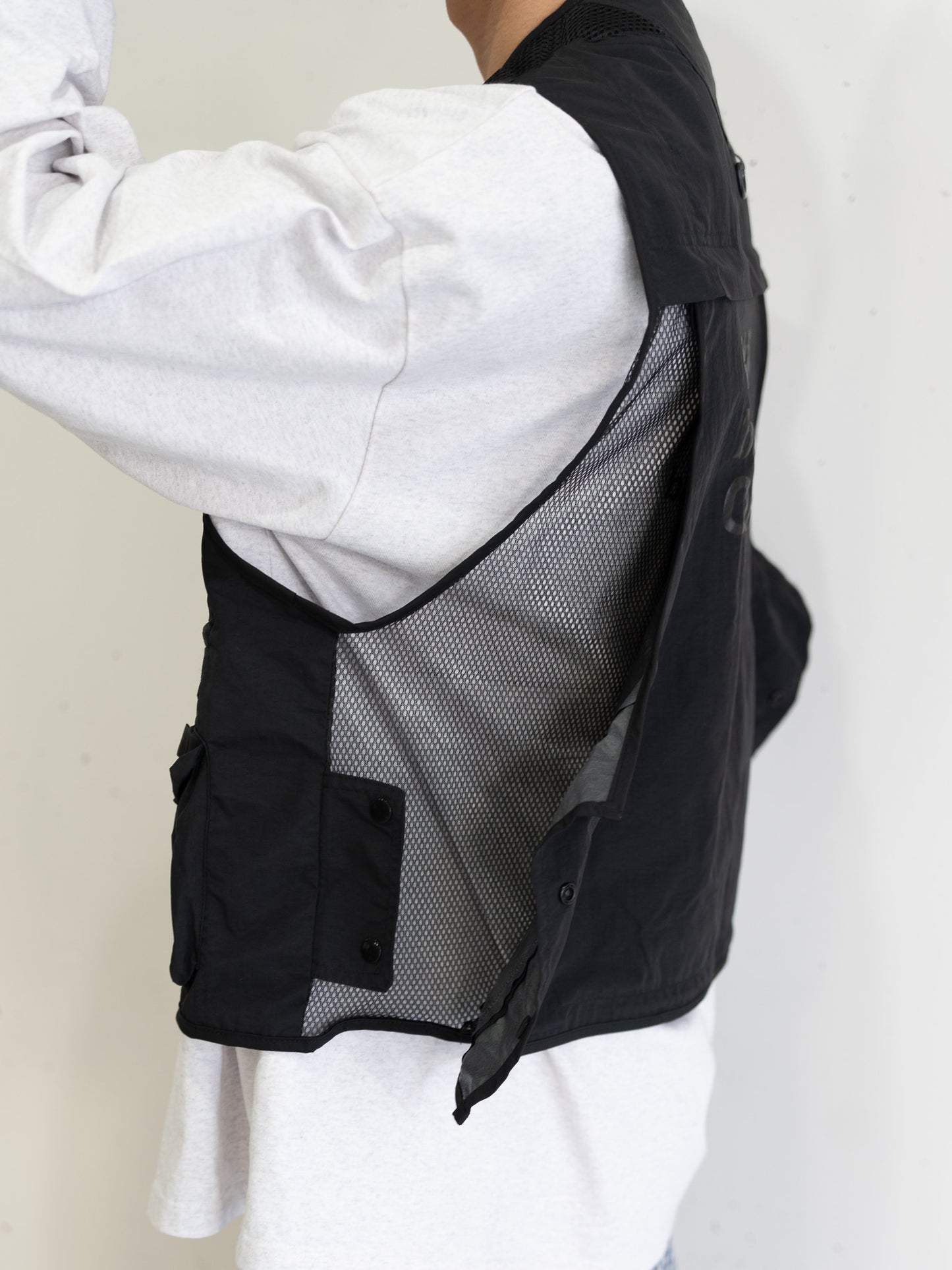 【bbO】ユーティリティマルチポケットナイロンベスト