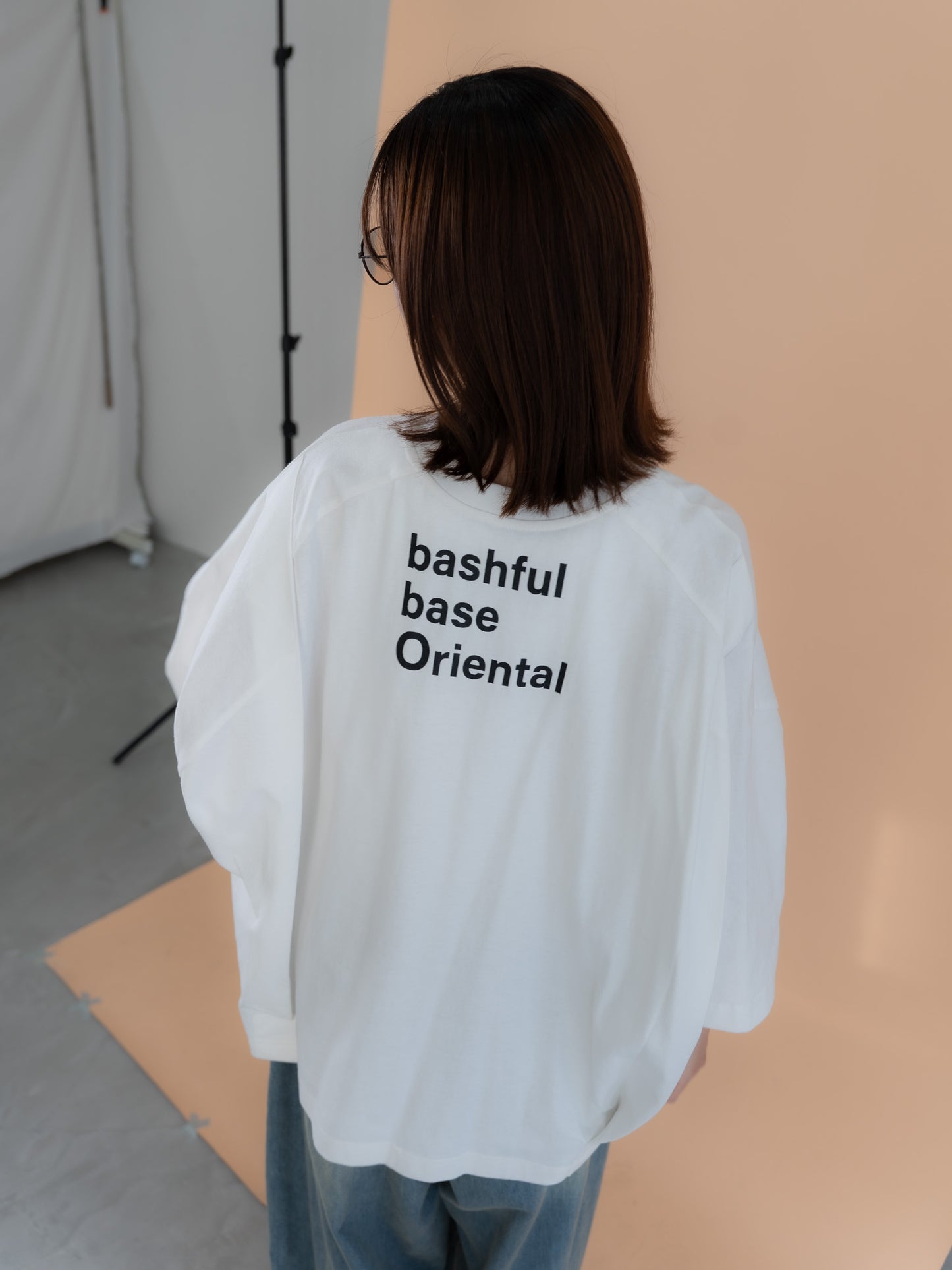 【bbO】バックロゴボリュームT