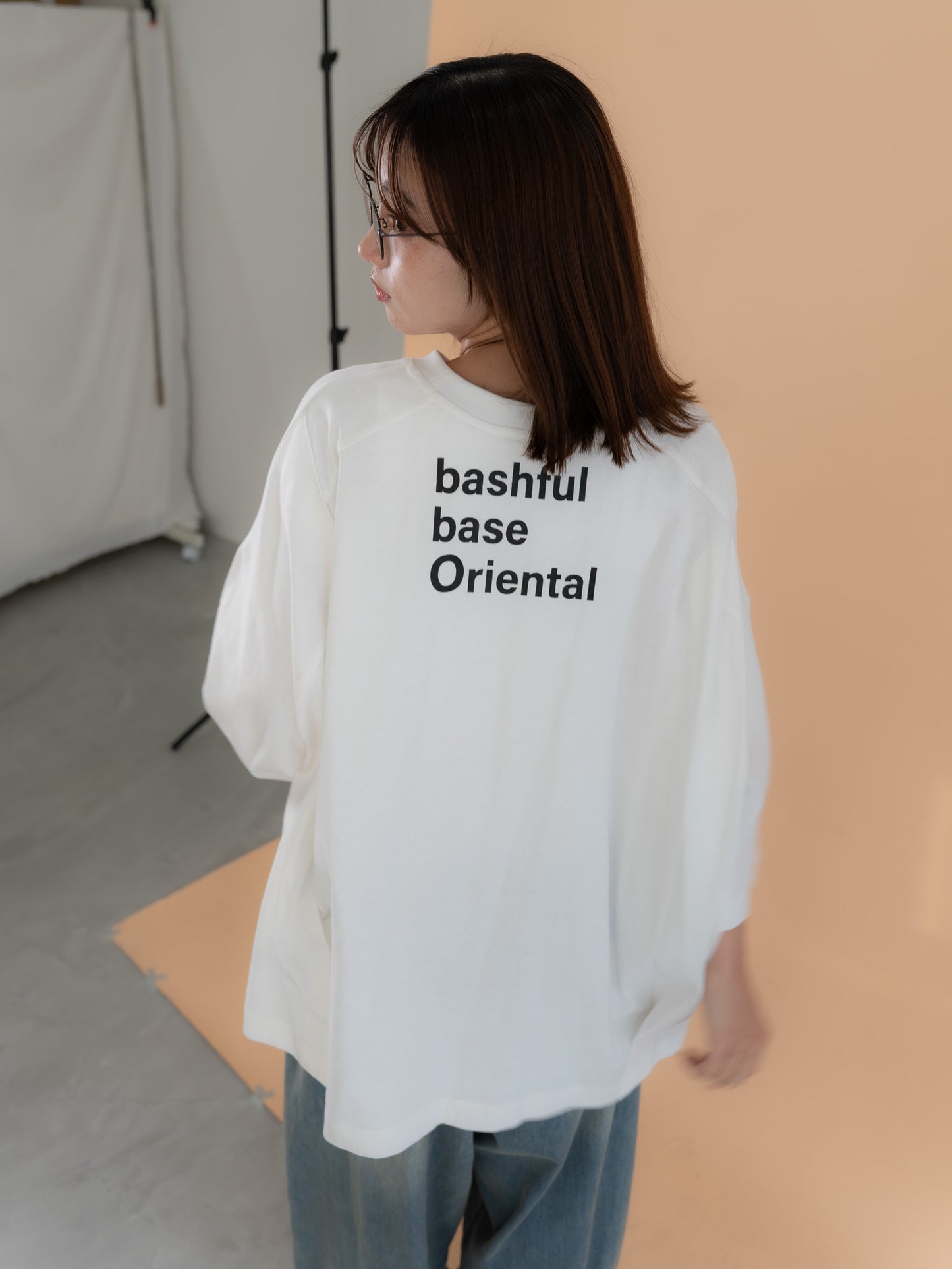 【bbO】バックロゴボリュームT