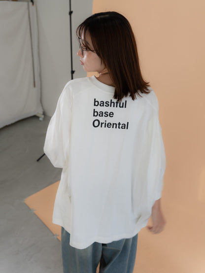 【bbO】バックロゴボリュームT