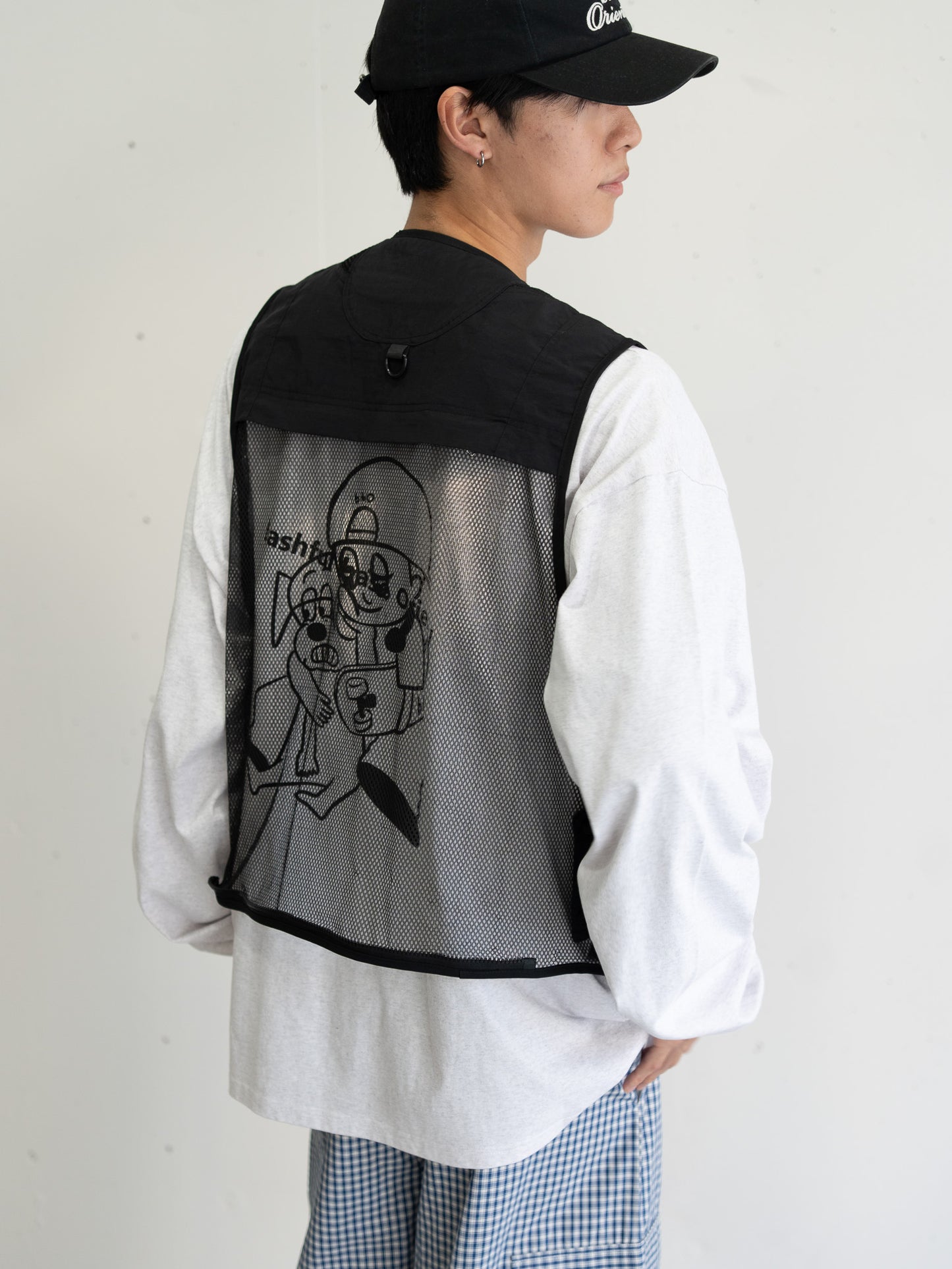 【bbO】ユーティリティマルチポケットナイロンベスト