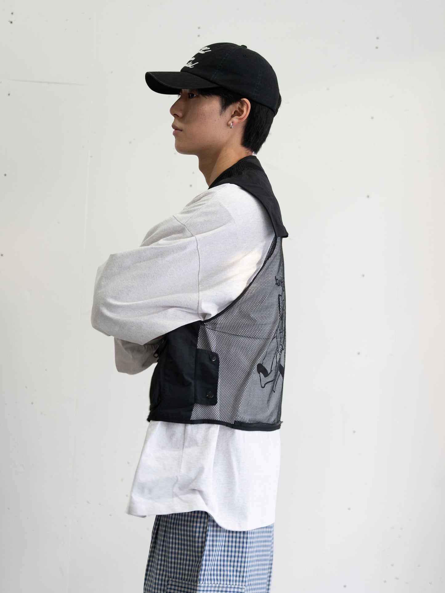 【bbO】ユーティリティマルチポケットナイロンベスト