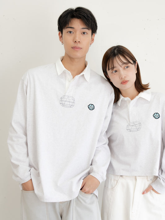 【bbO】ロゴオーバーラガーシャツ