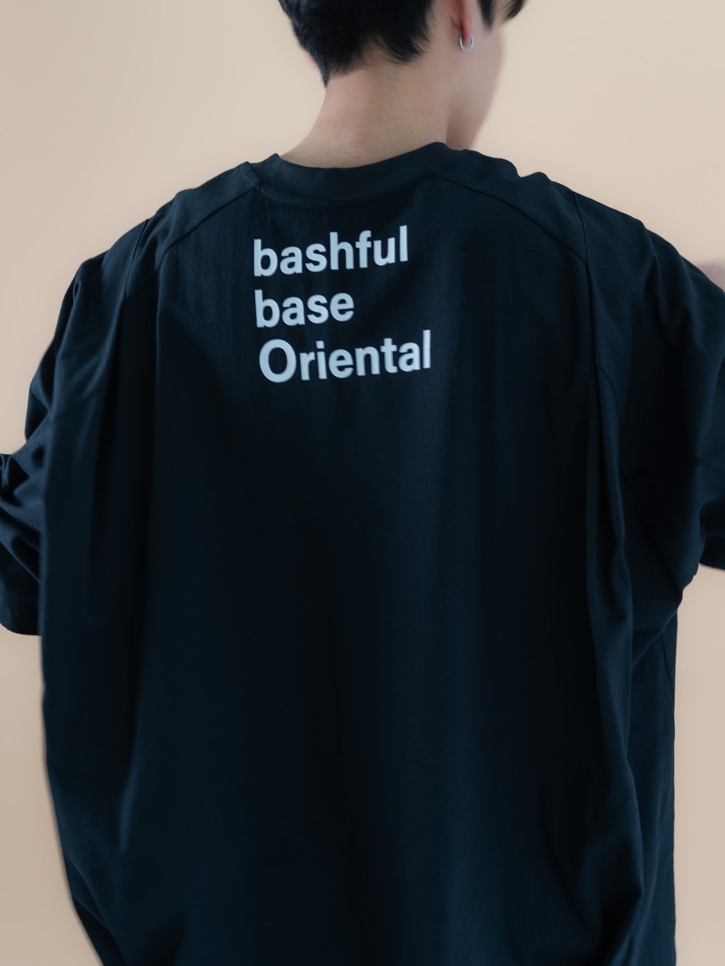 【bbO】バックロゴボリュームT