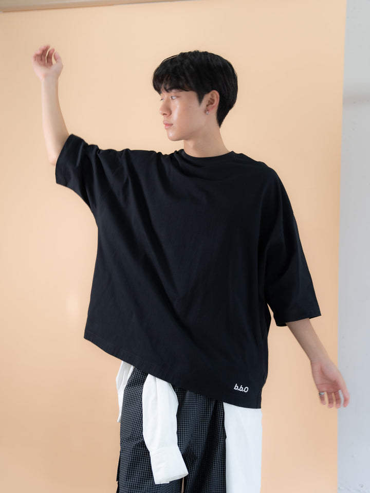 [一部予約]【bbO】バックロゴボリュームT