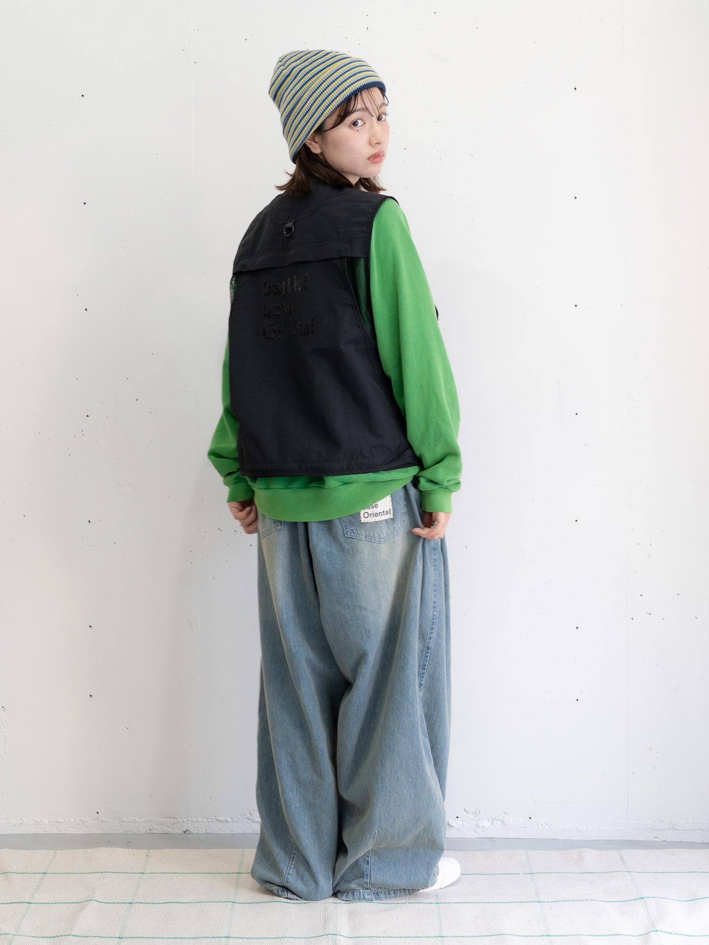 【bbO】ユーティリティマルチポケットナイロンベスト