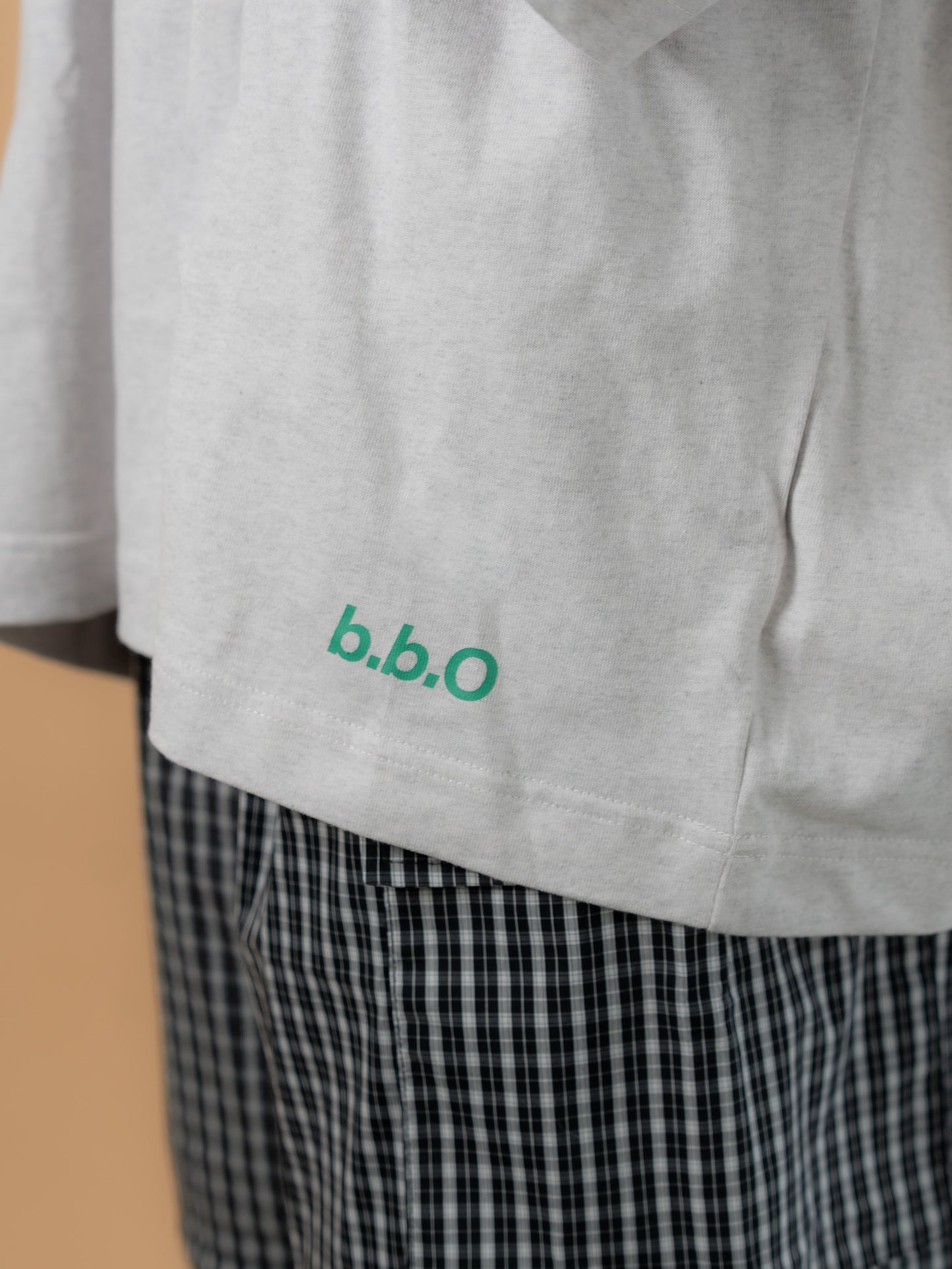 【bbO】バックロゴボリュームT