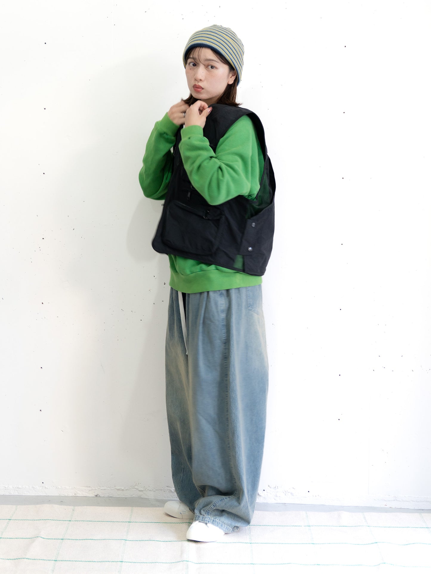 【bbO】ユーティリティマルチポケットナイロンベスト