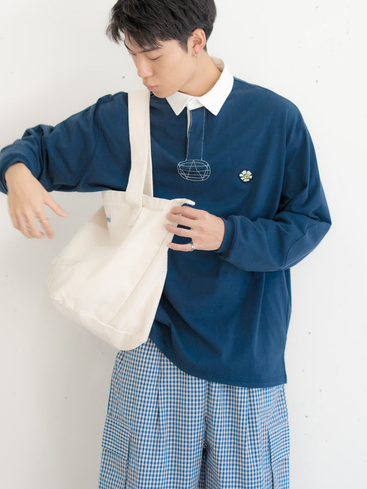 【bbO】ロゴビッグキャンバストートバッグ