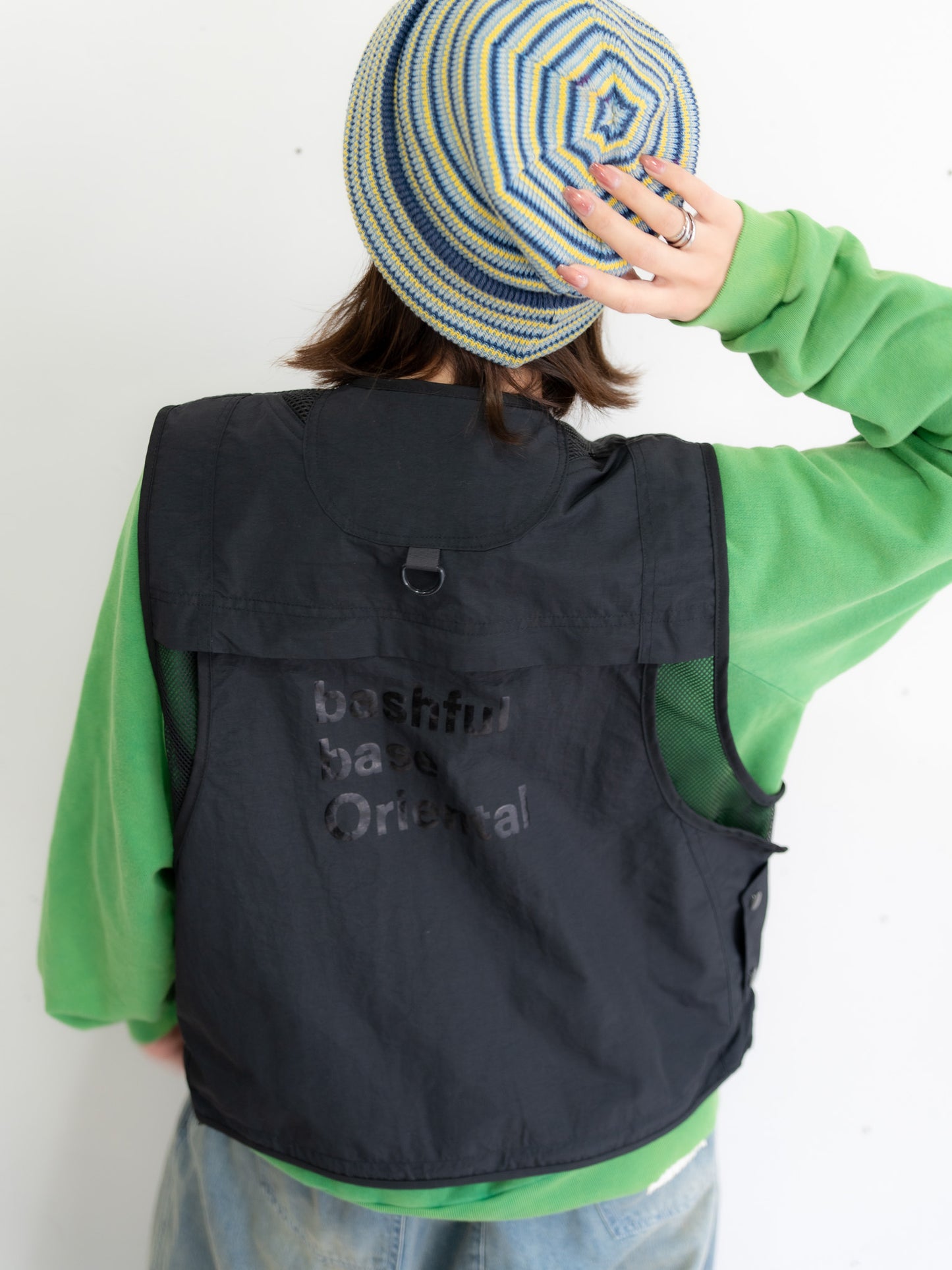 【bbO】ユーティリティマルチポケットナイロンベスト