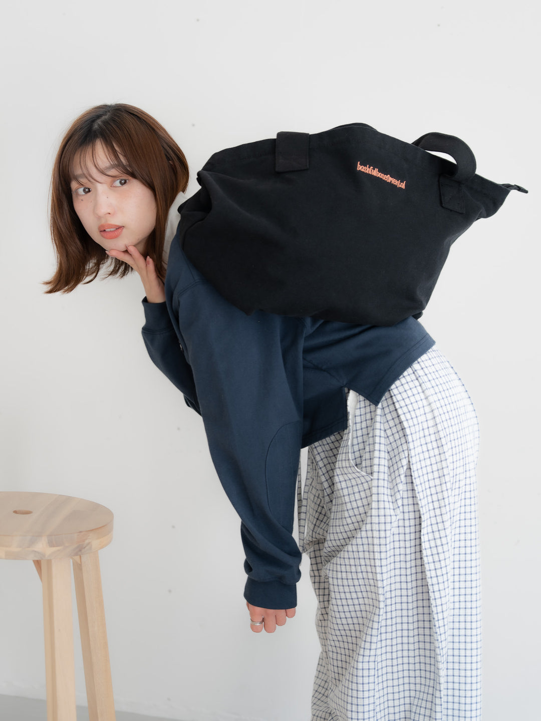【bbO】ロゴビッグキャンバストートバッグ