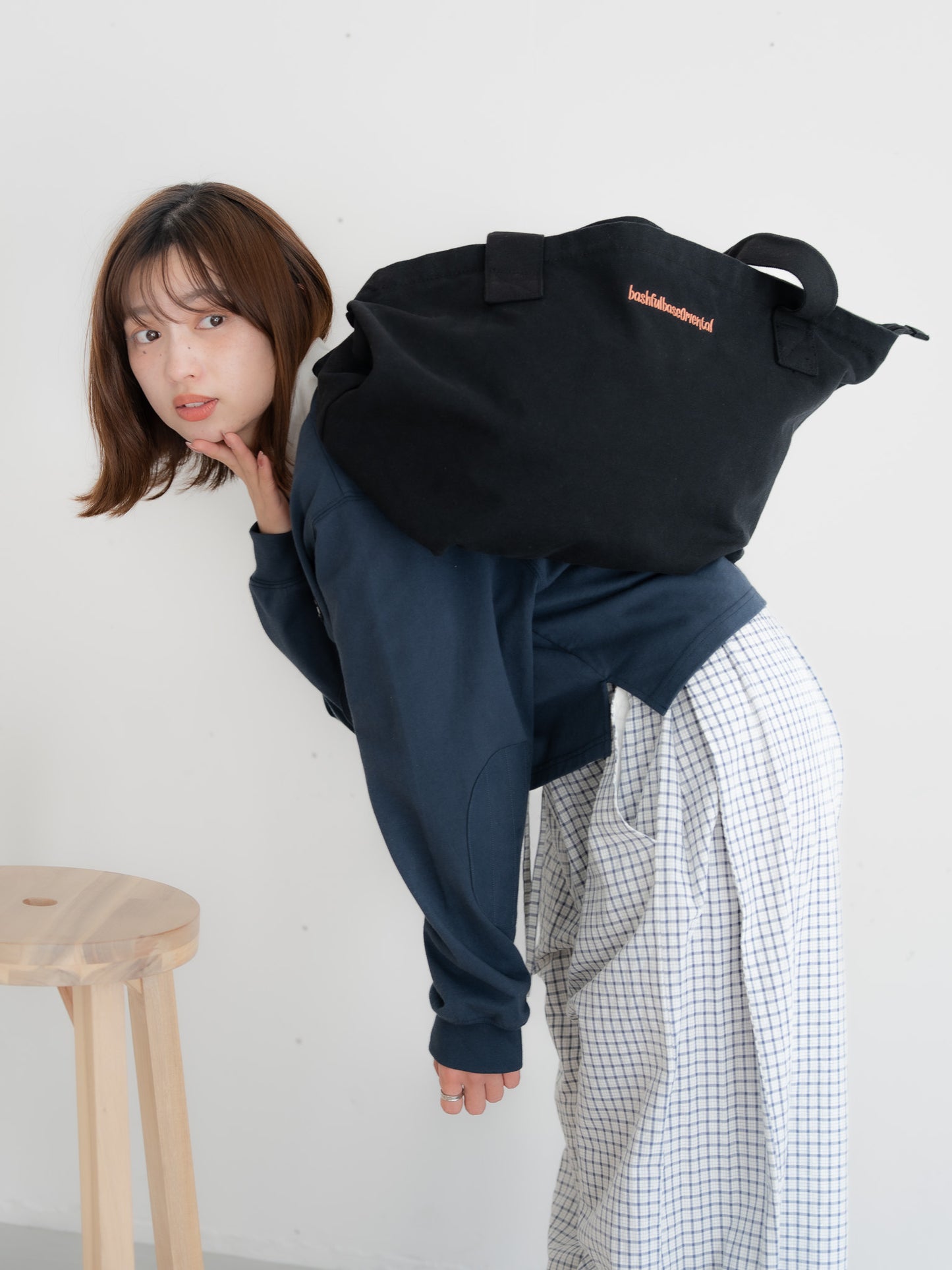 【bbO】ロゴビッグキャンバストートバッグ