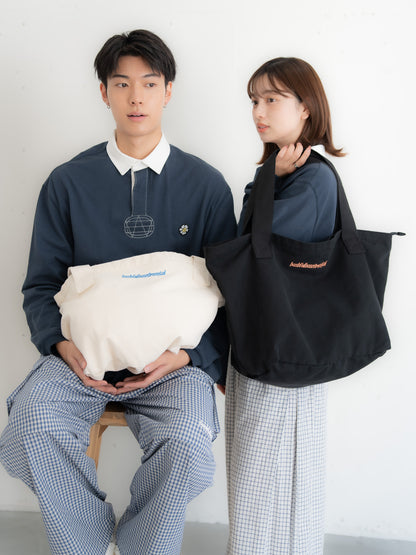 【bbO】ロゴビッグキャンバストートバッグ