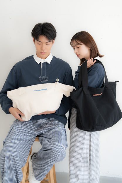 【bbO】ロゴビッグキャンバストートバッグ