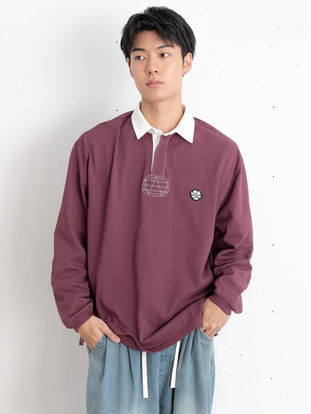 【bbO】ロゴオーバーラガーシャツ