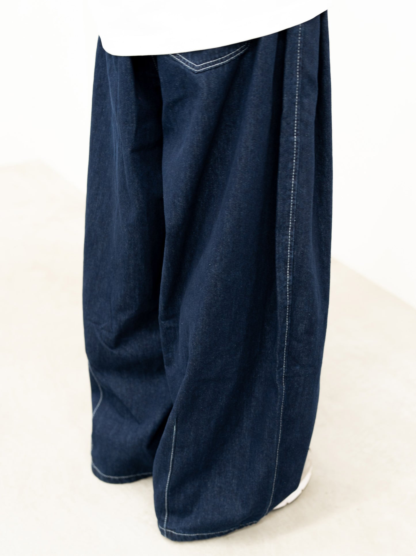 [SET]イージーコクーンワイドデニムパンツ+イージーコクーンワイドデニムパンツ(2set)