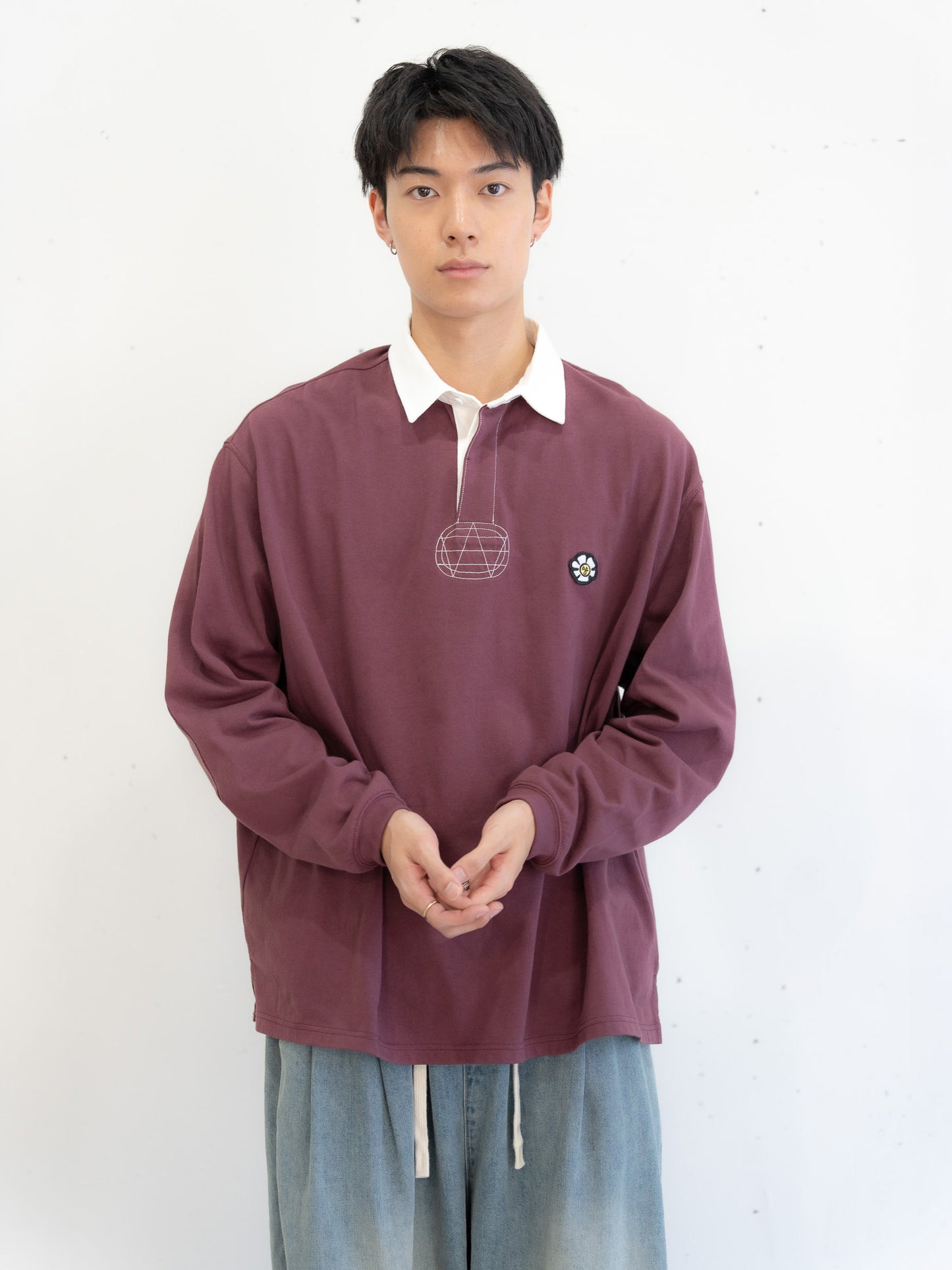 【bbO】ロゴオーバーラガーシャツ