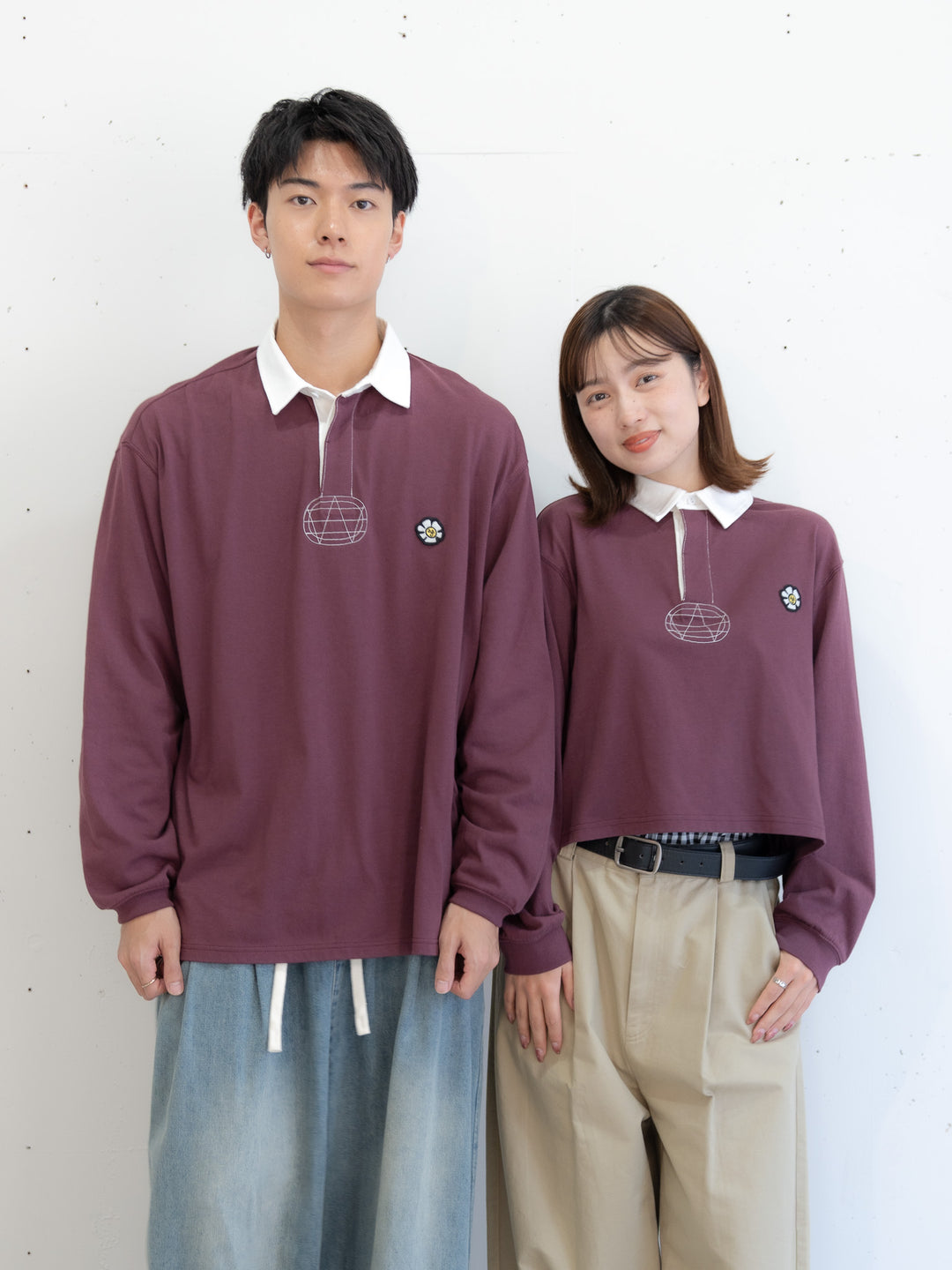 【bbO】ロゴオーバーラガーシャツ