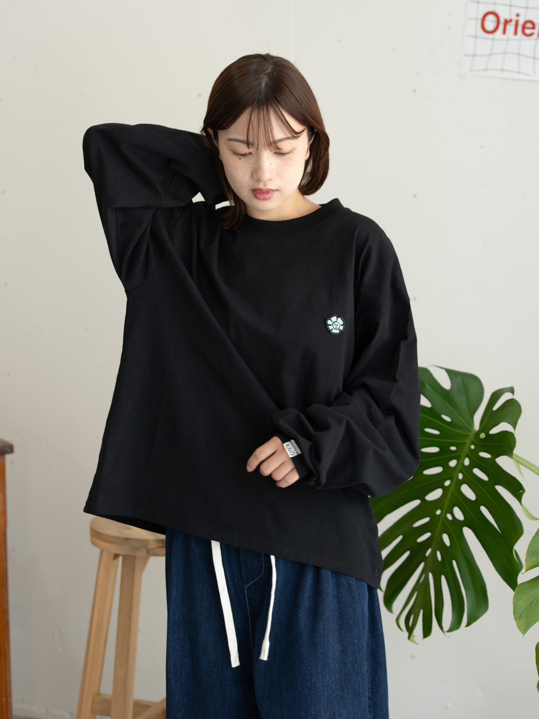 [一部予約]【bbO】オーバーサイズバッシュフルくんロンT