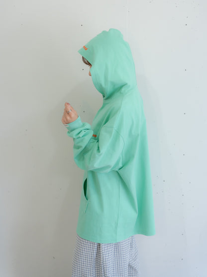 [SET]ロゴビッグシルエットカットフーディー・パーカー+ロゴビッグシルエットカットフーディー・パーカー(2set)