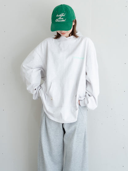 [SET]ロゴビッグシルエットカットフーディー・パーカー+ロゴビッグシルエットカットフーディー・パーカー(2set)