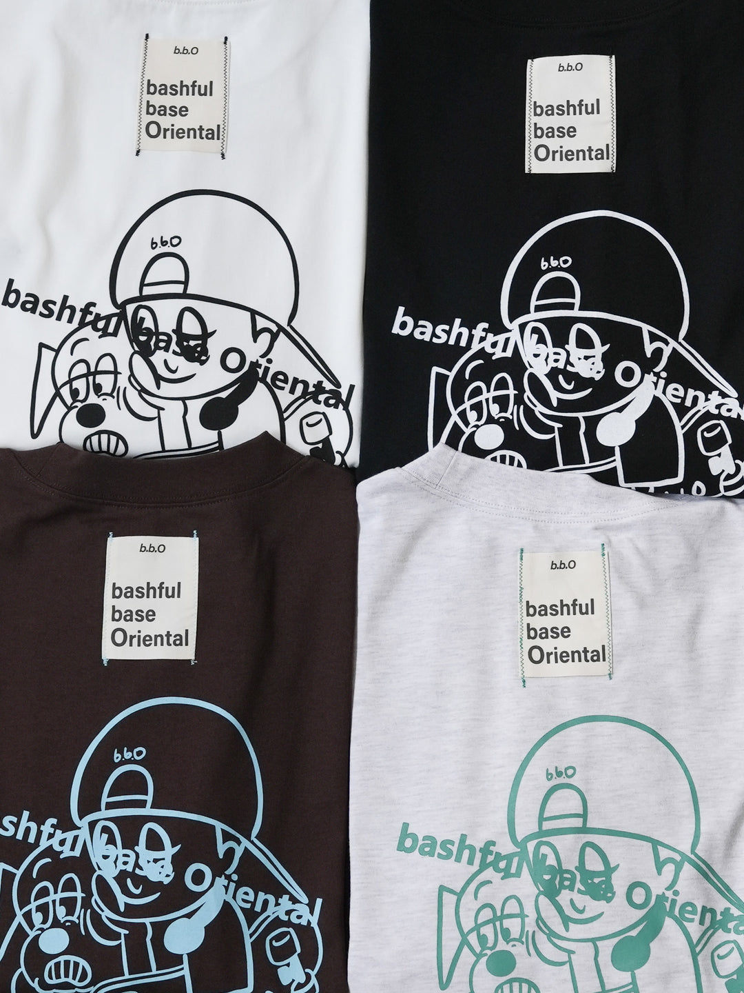 [一部予約]【bbO】オーバーサイズバッシュフルくんロンT