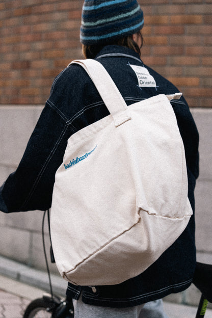 【bbO】ロゴビッグキャンバストートバッグ