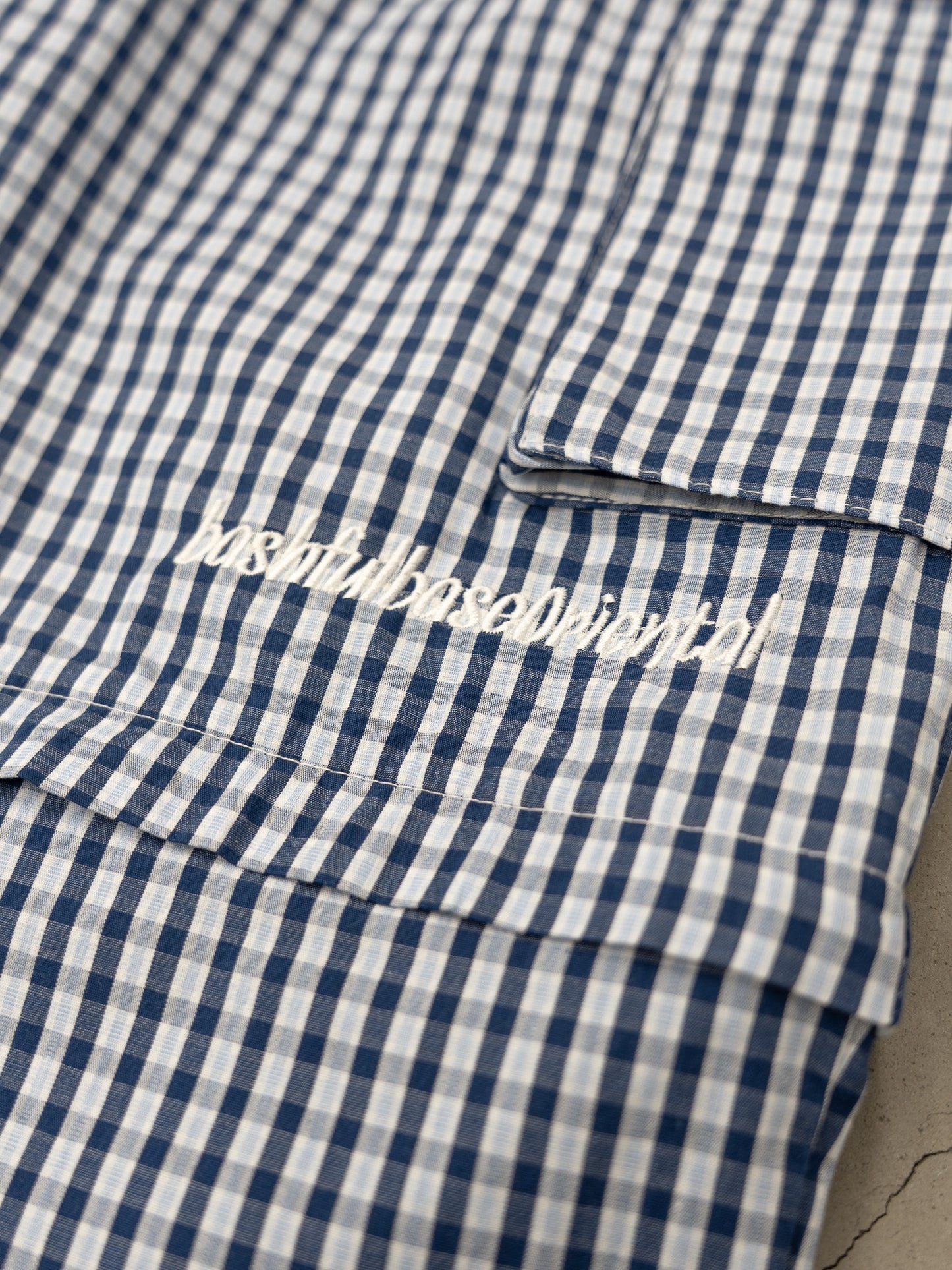 [SET]バックロゴボリュームロンT +チェック柄2WAYカーゴポケットパンツ(2set)