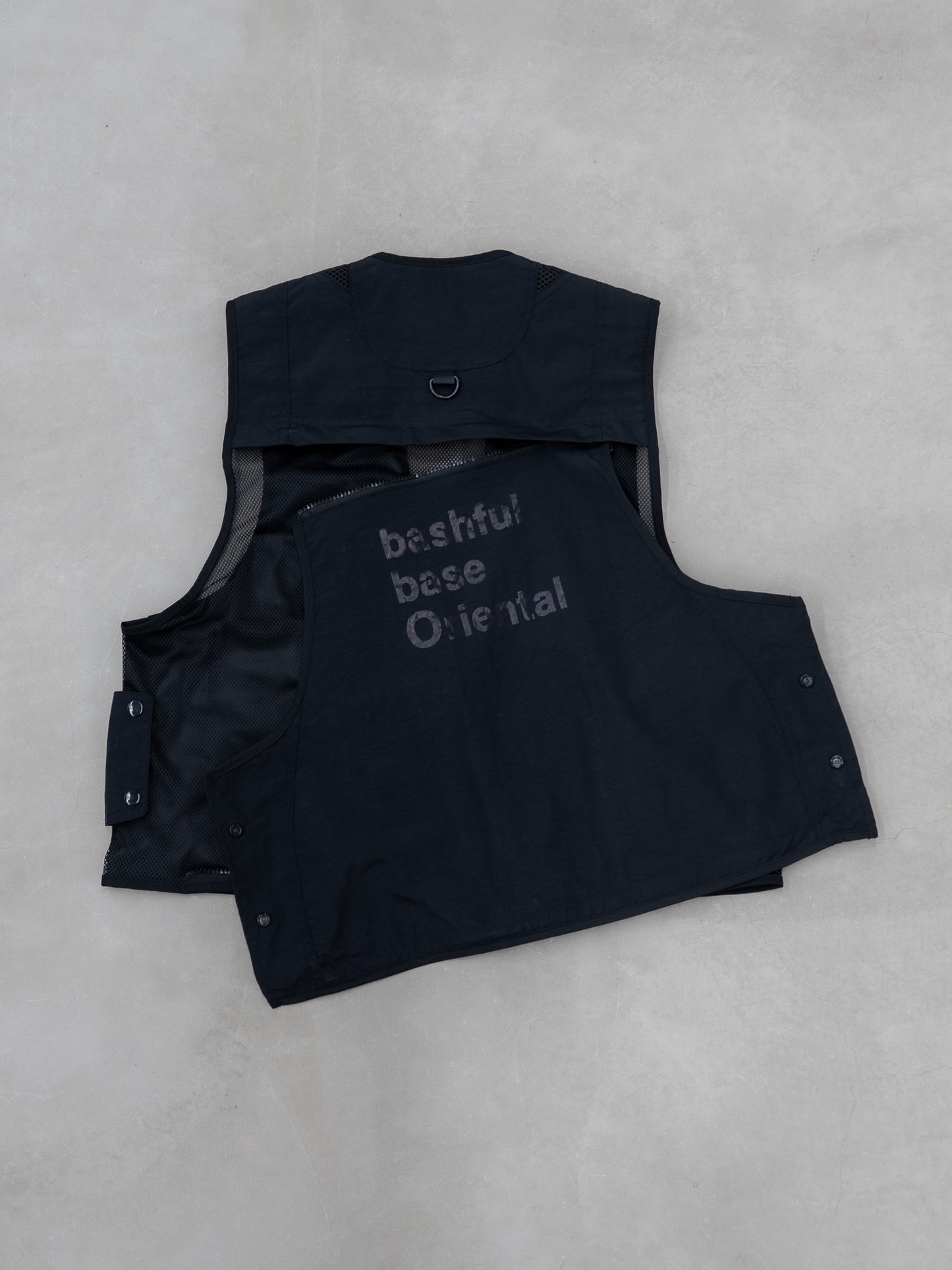 【bbO】ユーティリティマルチポケットナイロンベスト