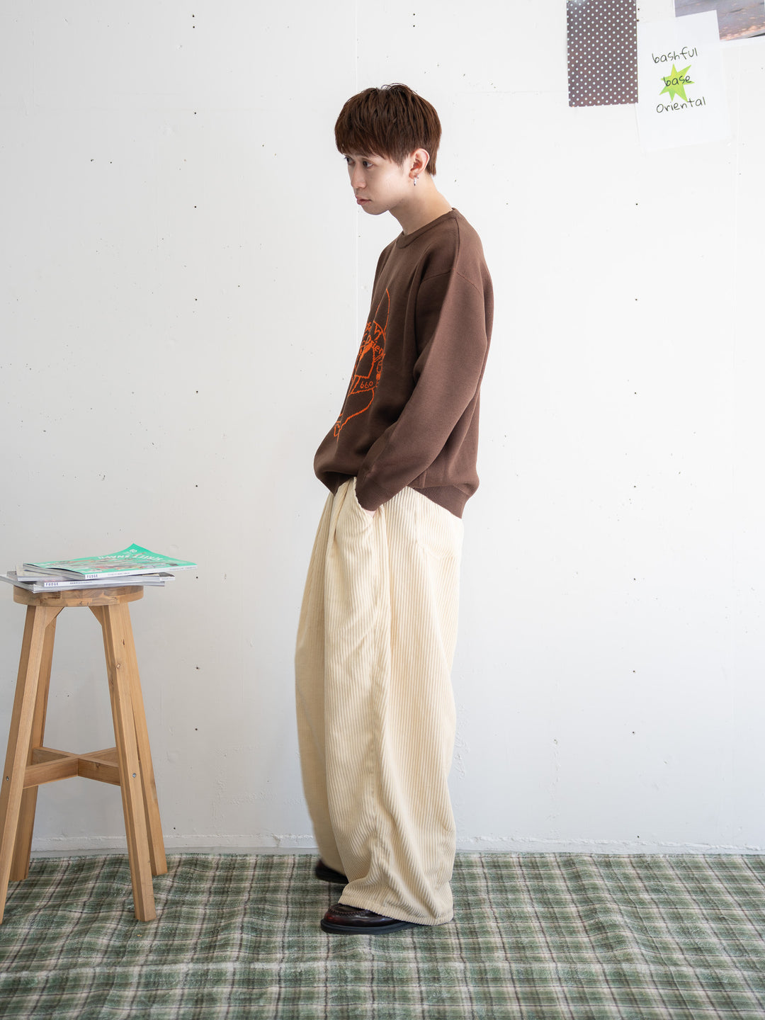 【bbO】バッシュフルくんニットプルオーバー