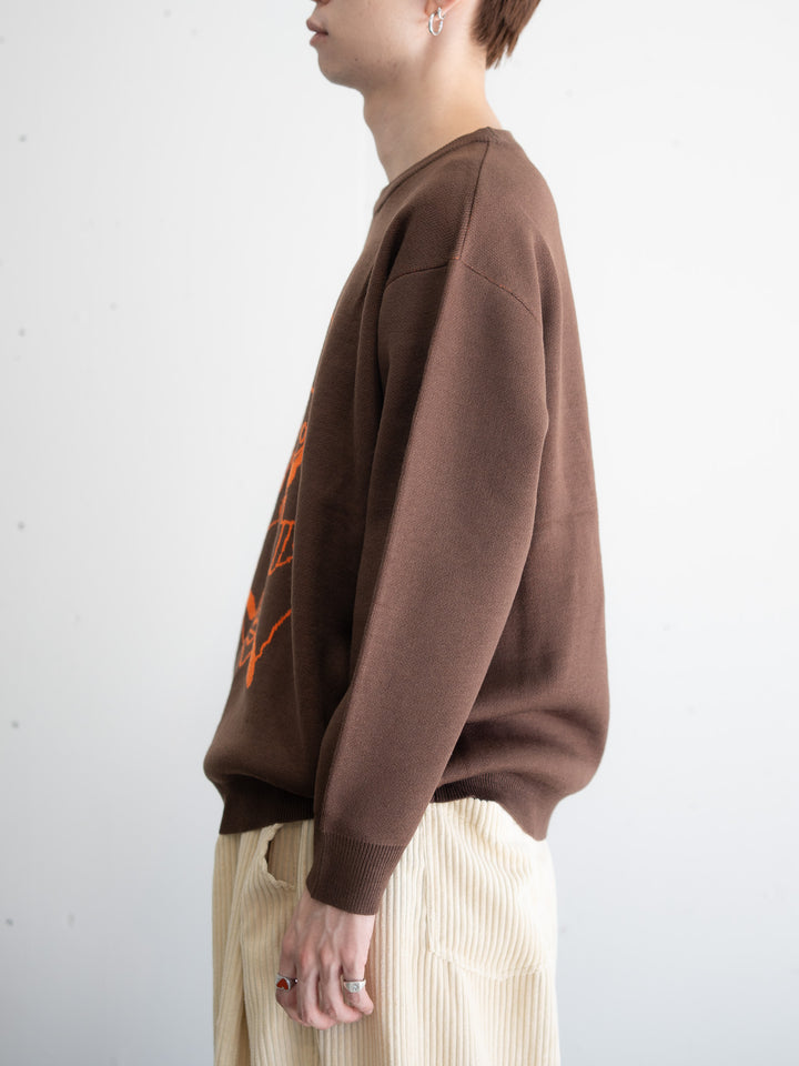 【bbO】バッシュフルくんニットプルオーバー