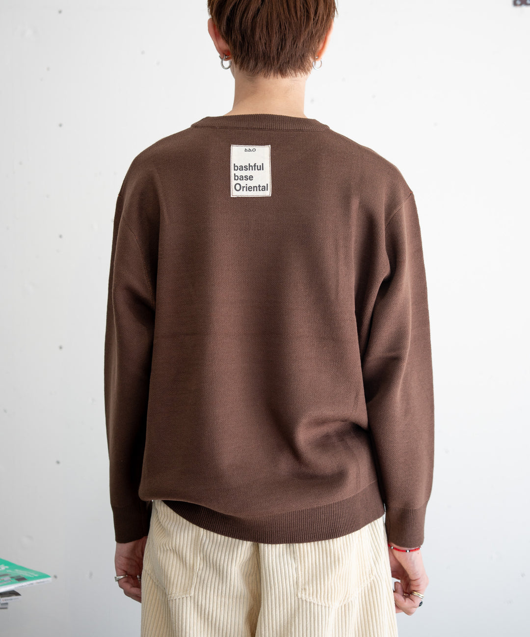 【bbO】バッシュフルくんニットプルオーバー