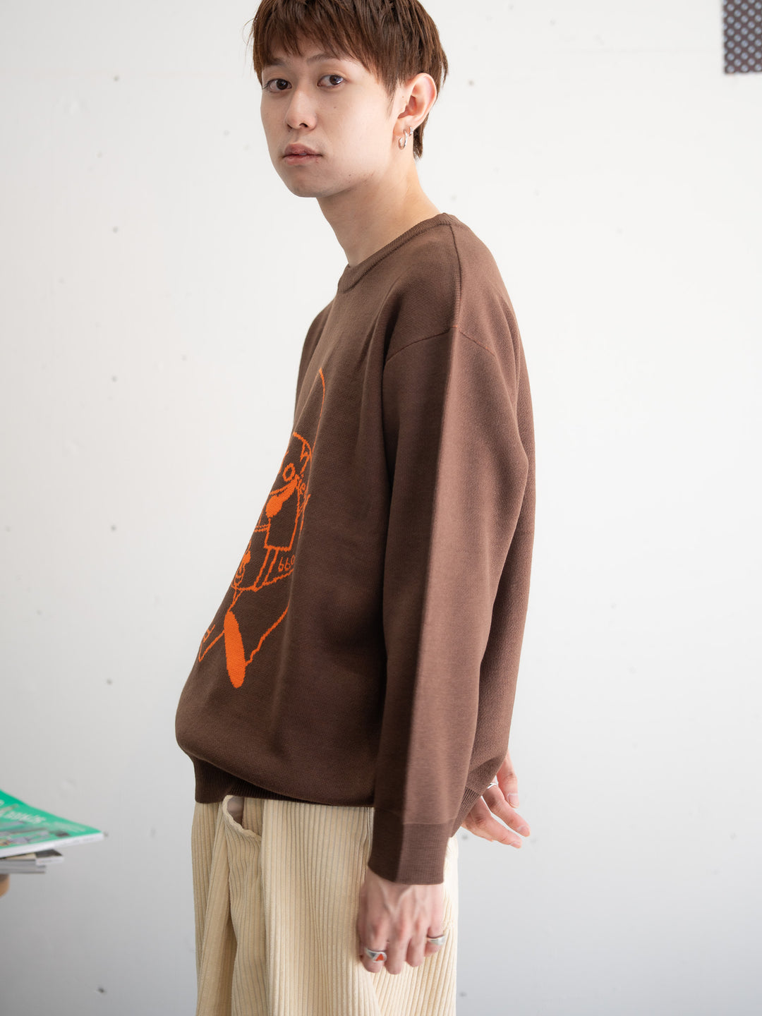 【bbO】バッシュフルくんニットプルオーバー
