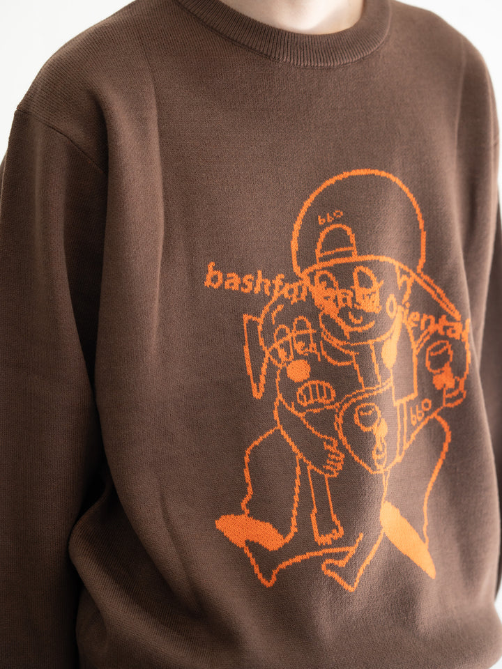 【bbO】バッシュフルくんニットプルオーバー
