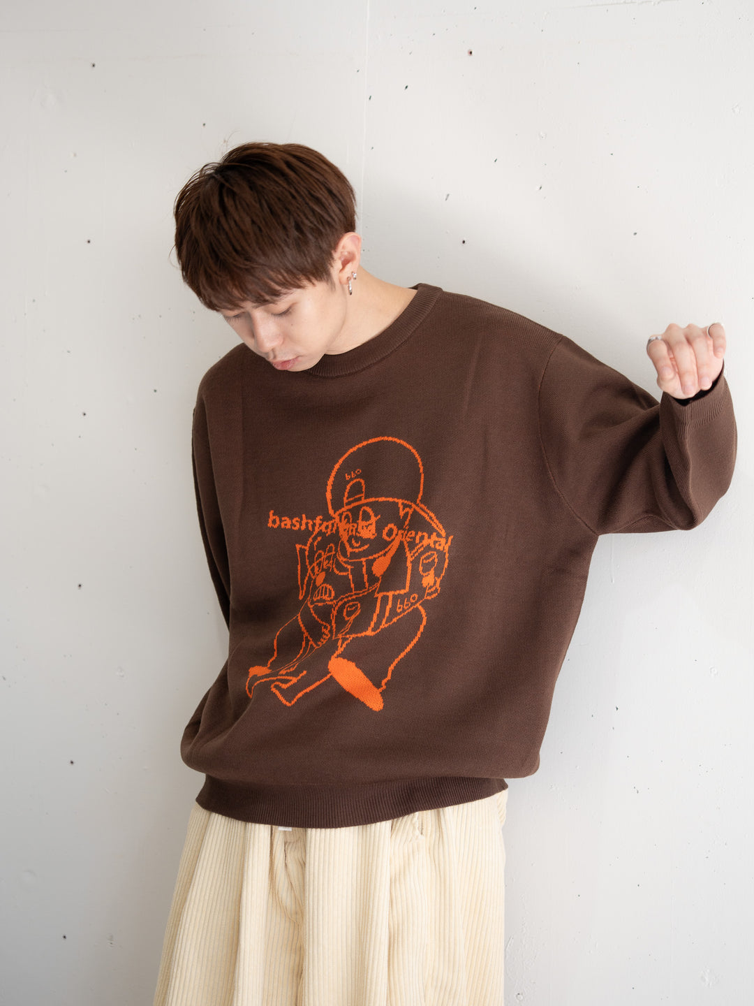 【bbO】バッシュフルくんニットプルオーバー