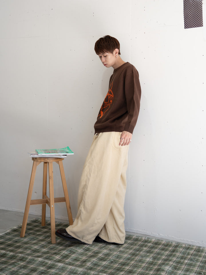 【bbO】バッシュフルくんニットプルオーバー