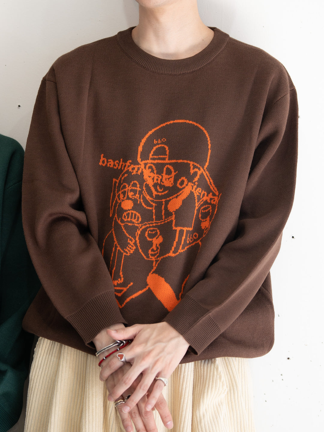 【bbO】バッシュフルくんニットプルオーバー