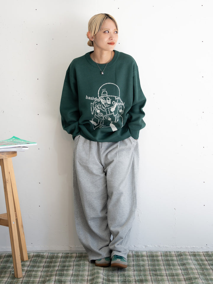 【bbO】バッシュフルくんニットプルオーバー