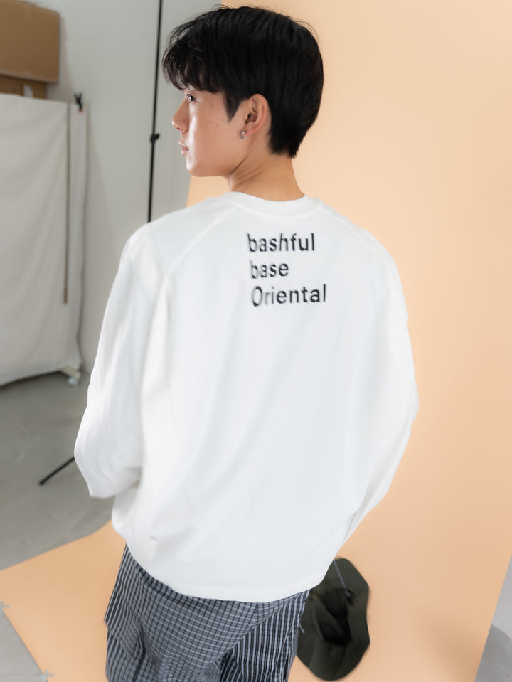[SET]バックロゴボリュームロンT +バックロゴボリュームロンT (2set)