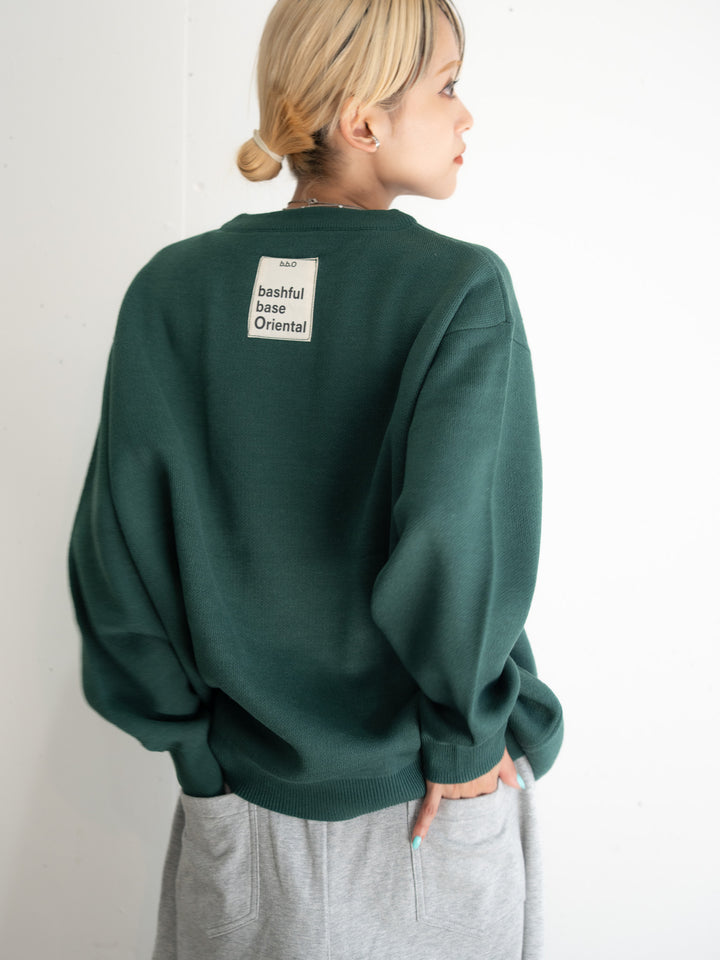 【bbO】バッシュフルくんニットプルオーバー