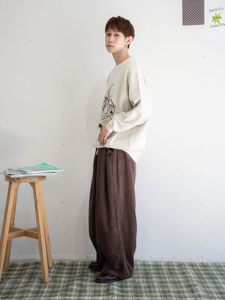 【bbO】バッシュフルくんニットプルオーバー