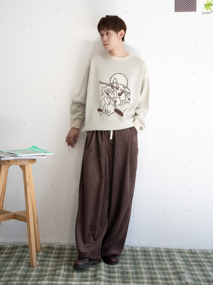 【bbO】バッシュフルくんニットプルオーバー