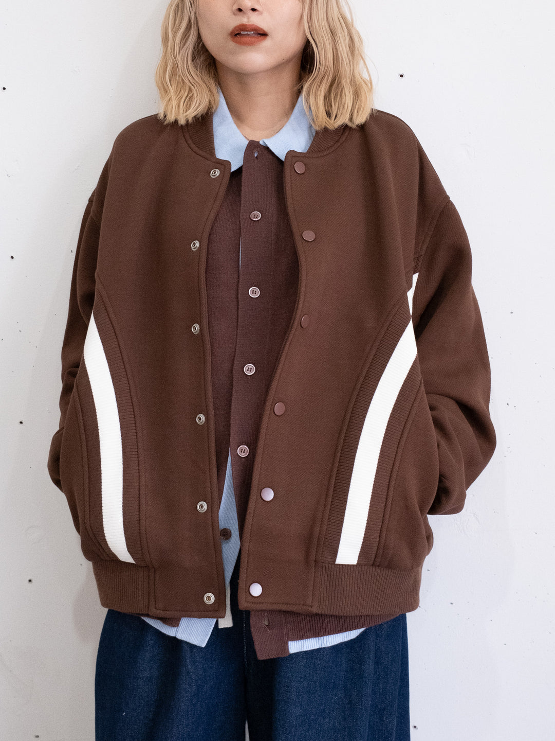 【bbO】ラインデザインワークブルゾン