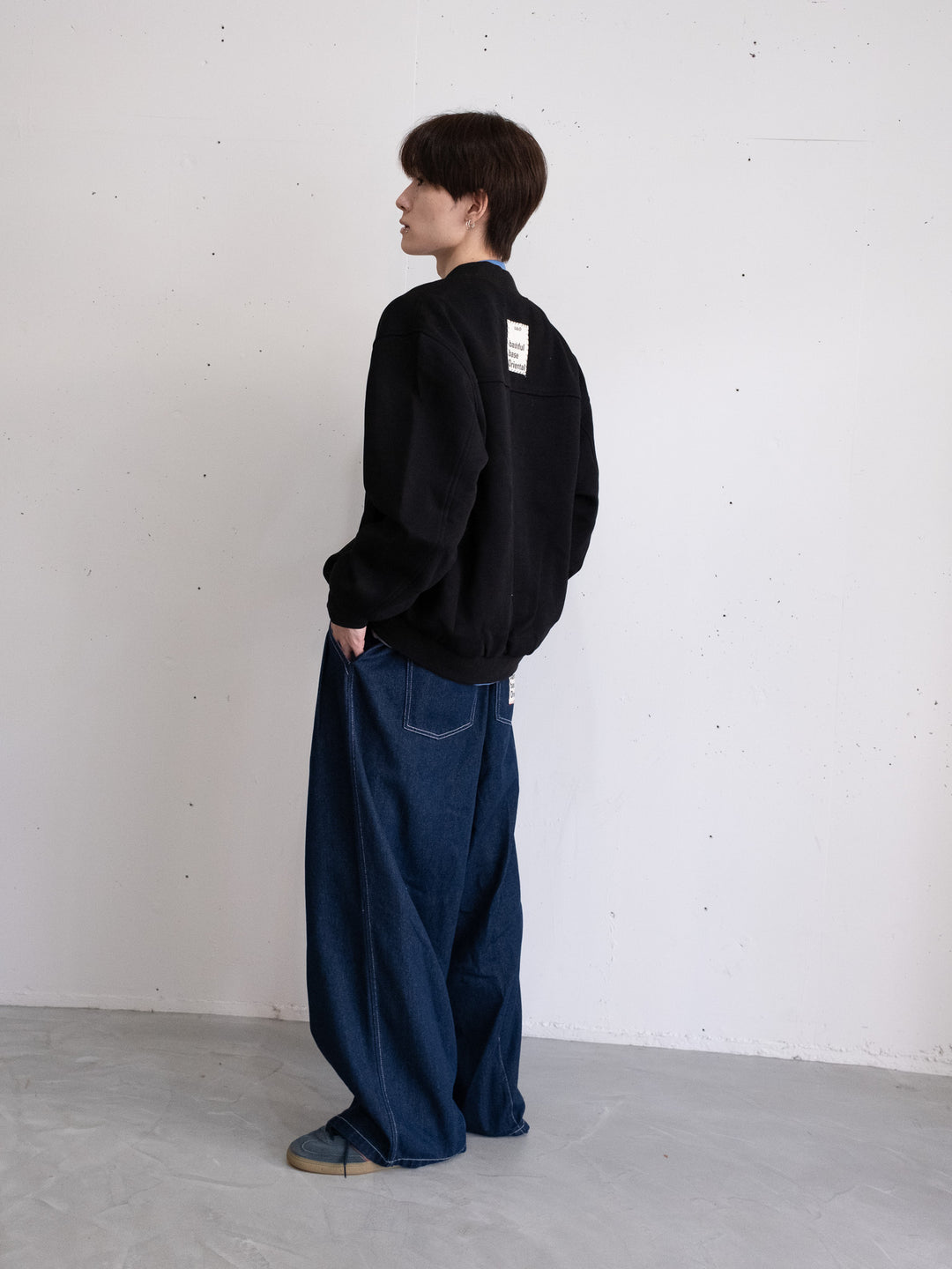 【bbO】ラインデザインワークブルゾン