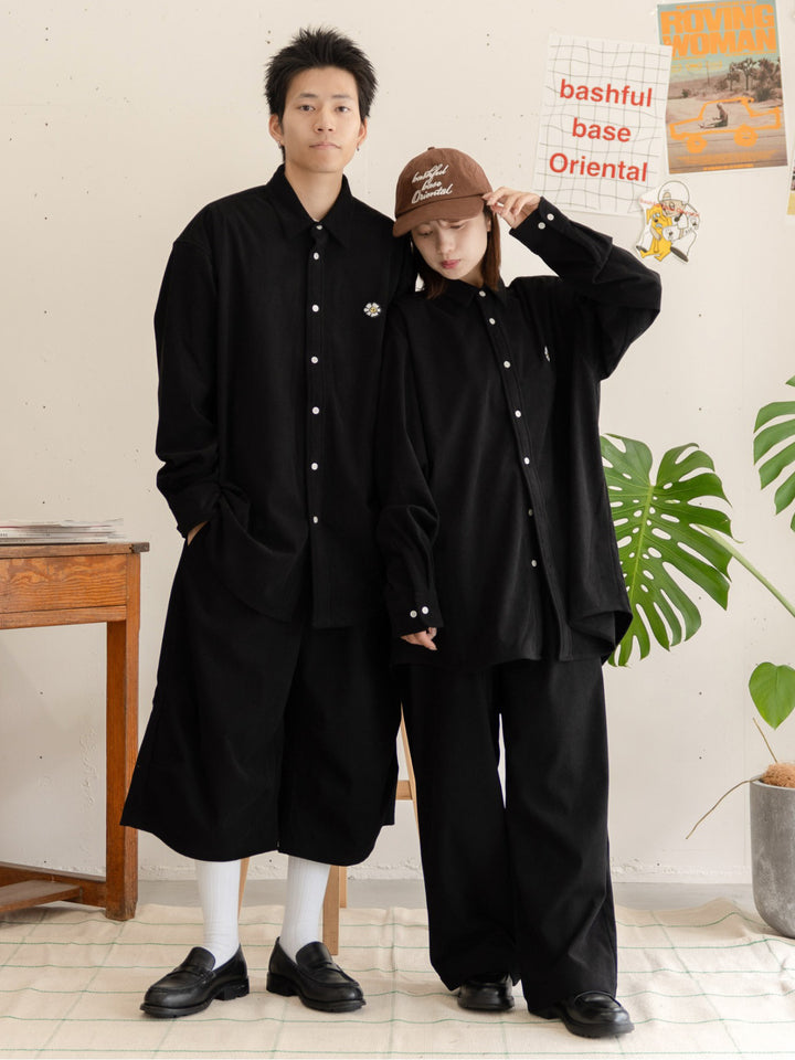 【bbO】バギーコーデュロイショーツ•ハーフパンツ