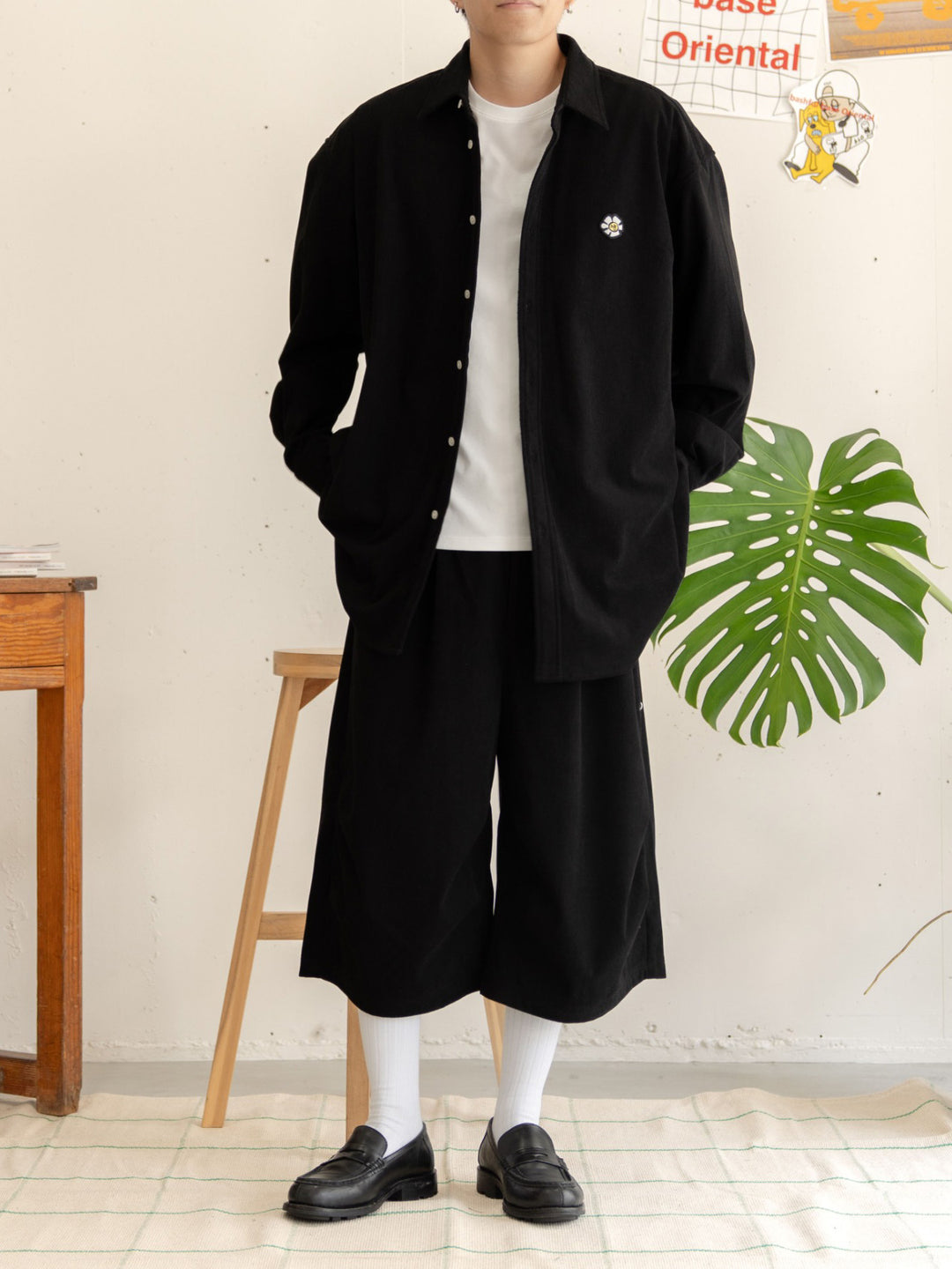 【bbO】ビッグシルエットコーデュロイシャツジャケット