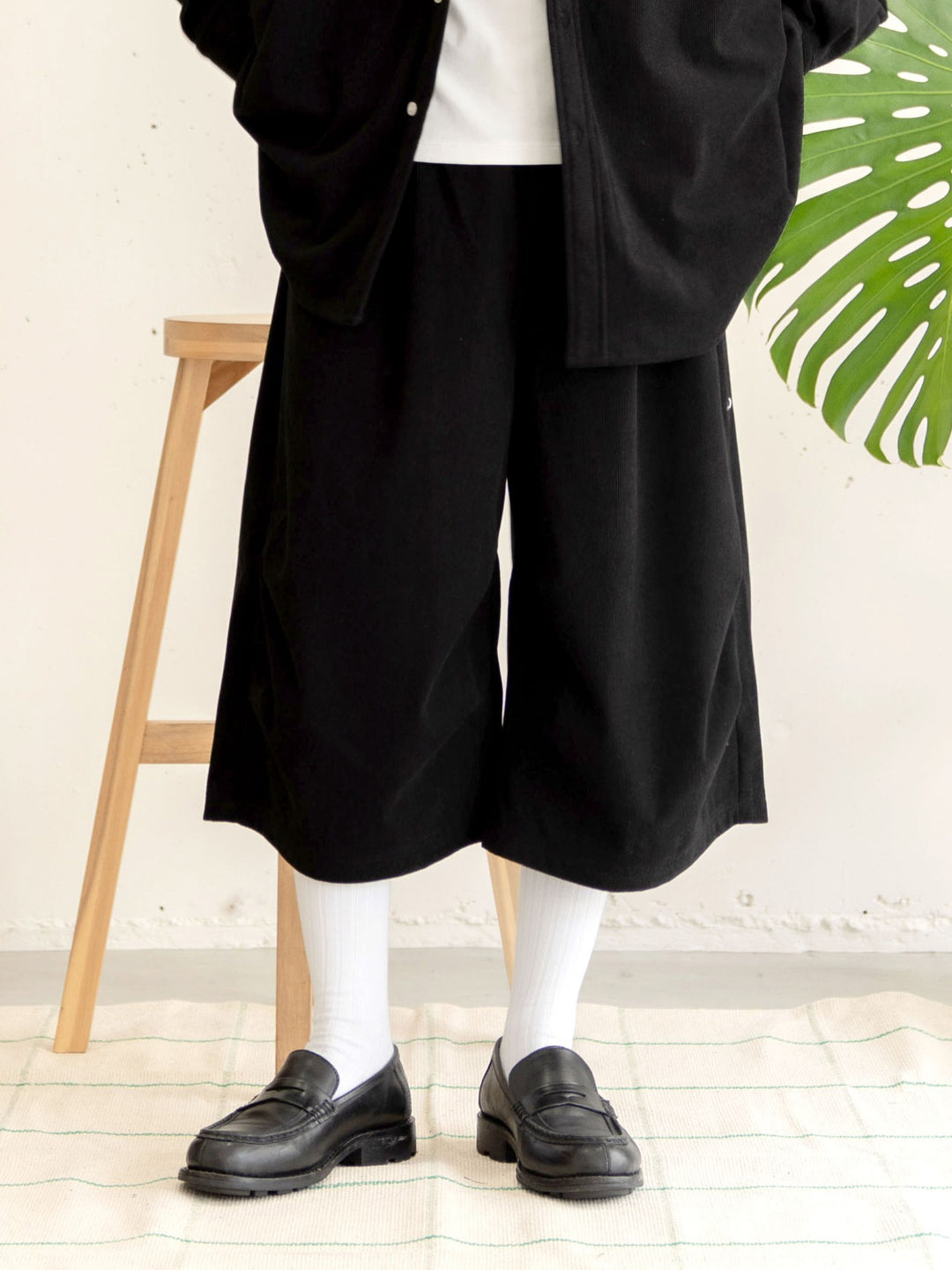【bbO】バギーコーデュロイショーツ•ハーフパンツ