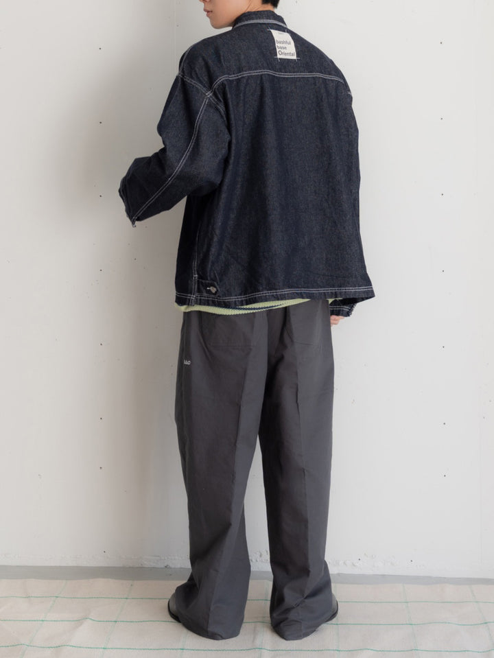 【bbO】ロゴ1タックワイドチノPT